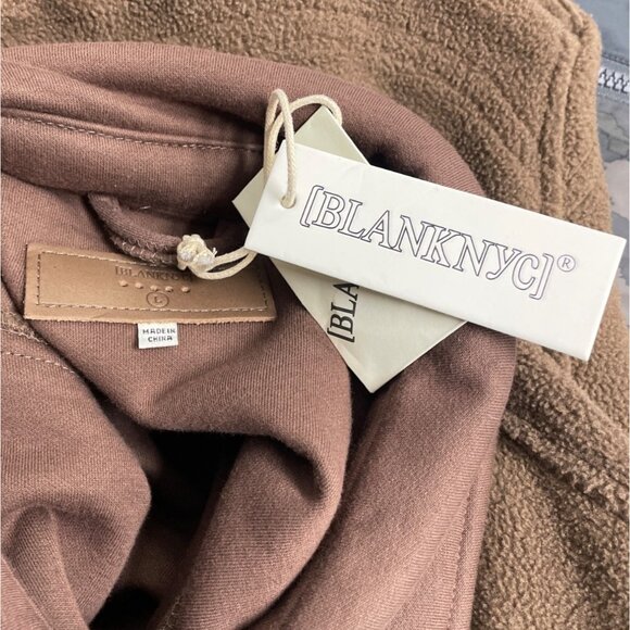 Blankncy Mens Brown Taupe Button-Up Jacket Sz L - New - Picture 7 of 9